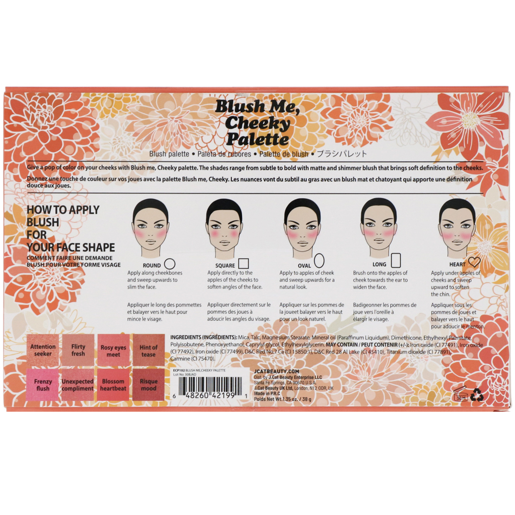 Comprar J.Cat Beauty, Blush Me, Paleta para as bochechas, 38 g - Imagem 3