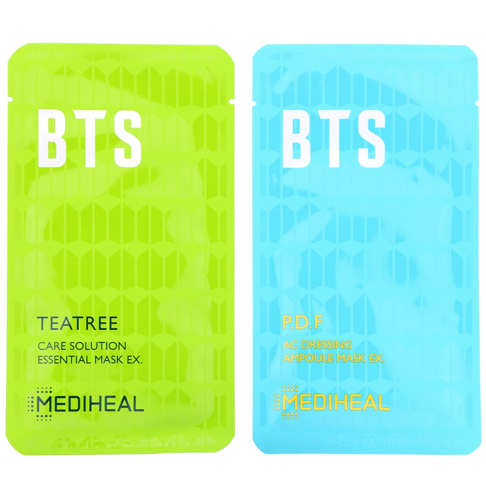 Comprar Mediheal, x BTS, Conjunto Especial de Cuidado, 10 Folhas, 490 ml - Imagem 3