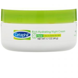 Comprar Cetaphil, Creme noturno de hidratação enriquecida com ácido hialurônico, 48 g