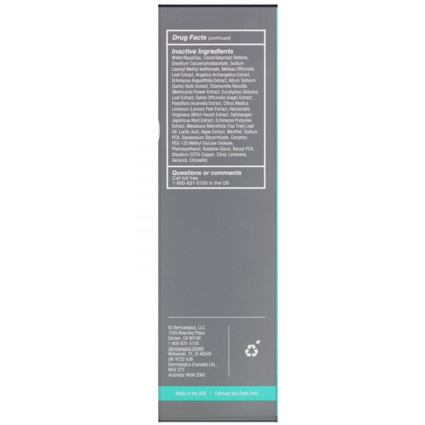 Comprar Dermalogica, Active Clearing, Clearing Skin Wash, Breakout Clearing Cleanser, 8.4 fl oz (250 ml) - Imagem 4