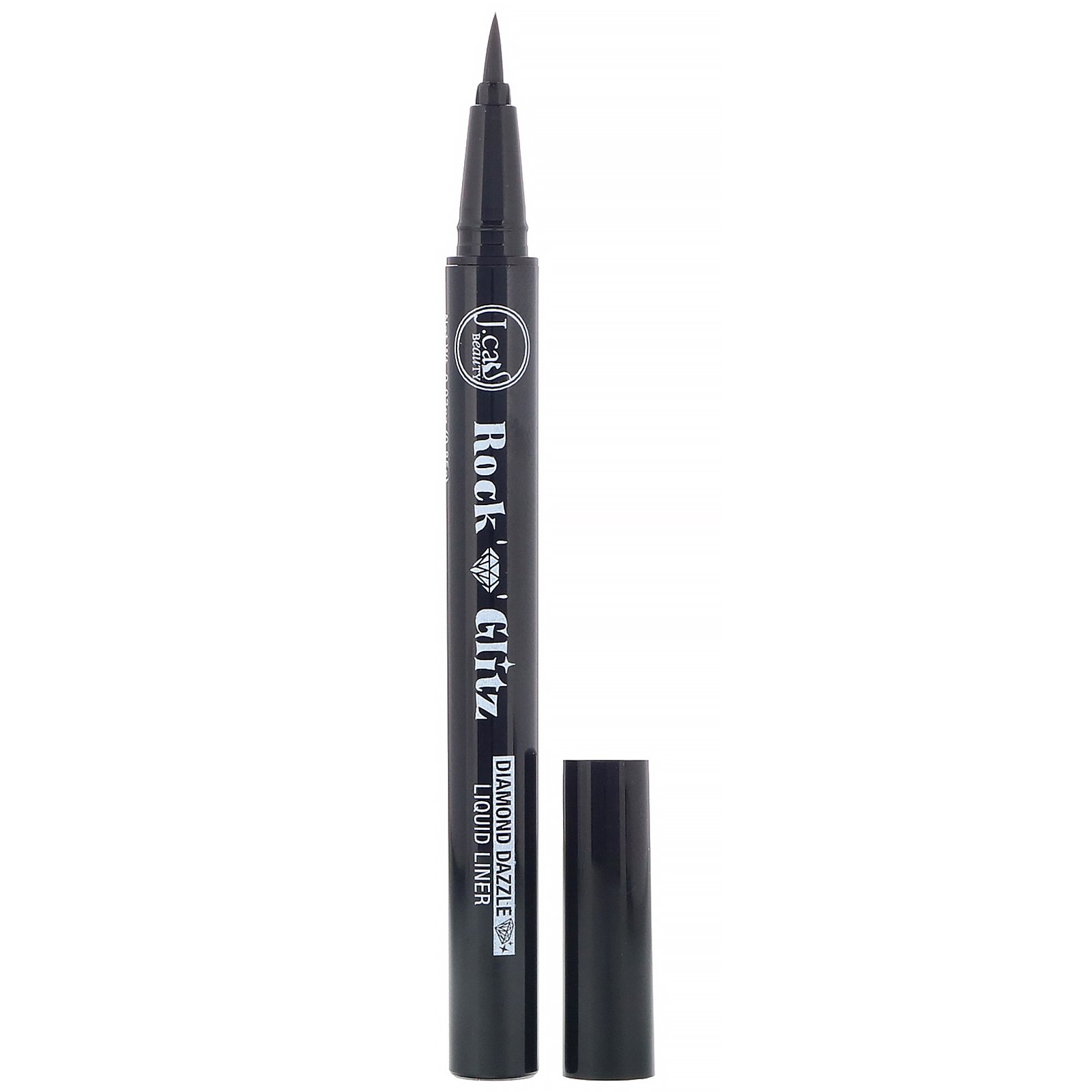 Comprar J.Cat Beauty, Rock n Glitz, delineador líquido Diamond Dazzle, RG108 Preto matte Tuxedo Mask, 0,85 g