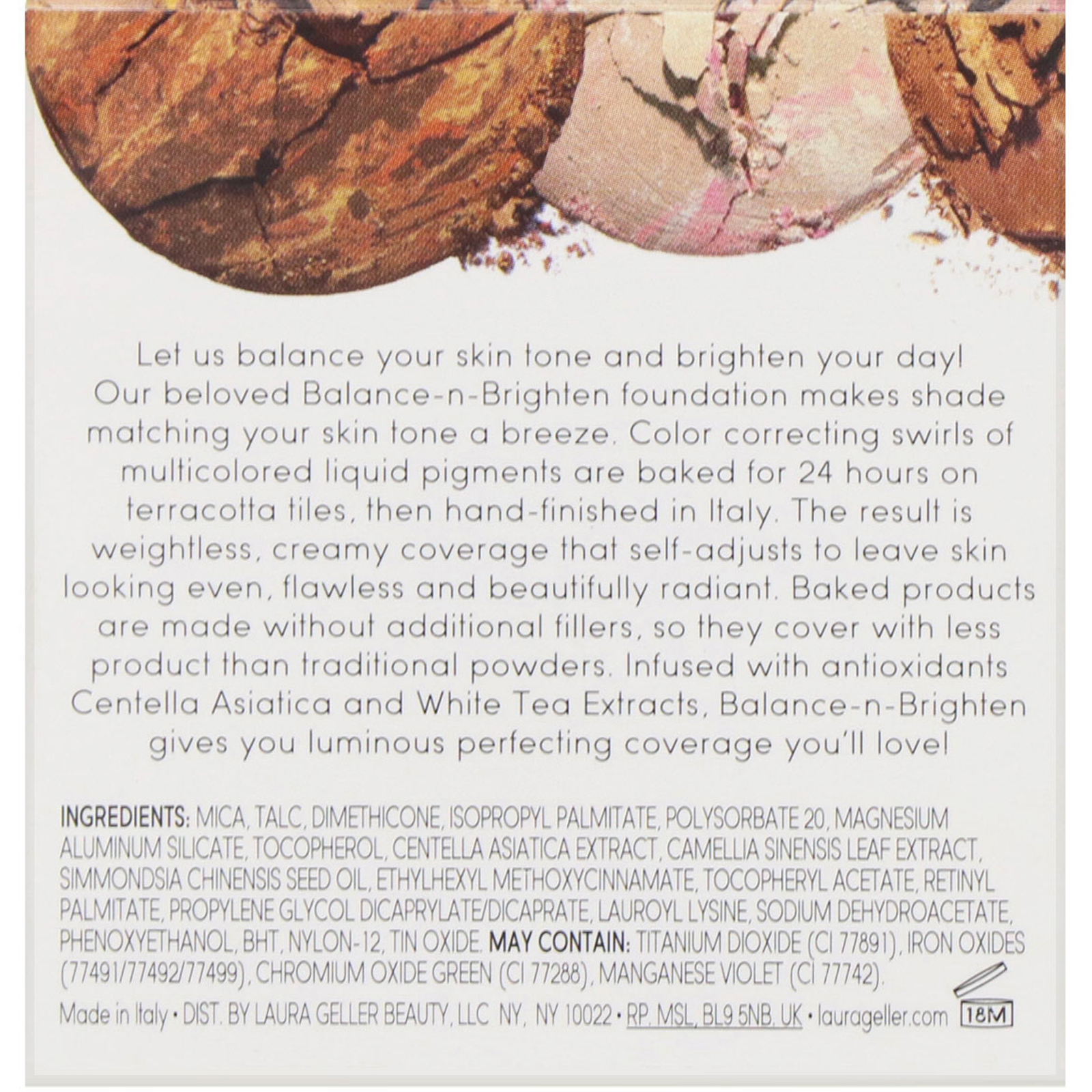 Comprar Laura Geller, Base corretora de cor Baked Balance-N-Brighten, Light, 9 g - Imagem 3