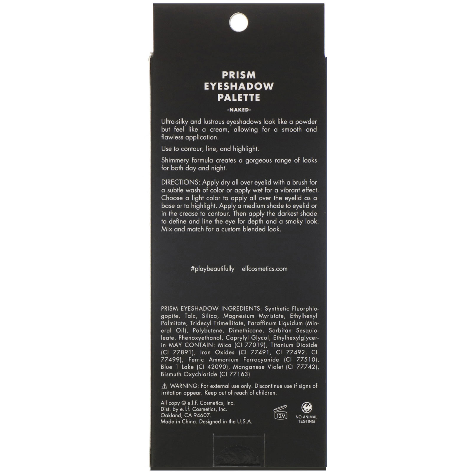 Comprar E.L.F., Paleta de sombras Prism, Naked, 10 g - Imagem 3