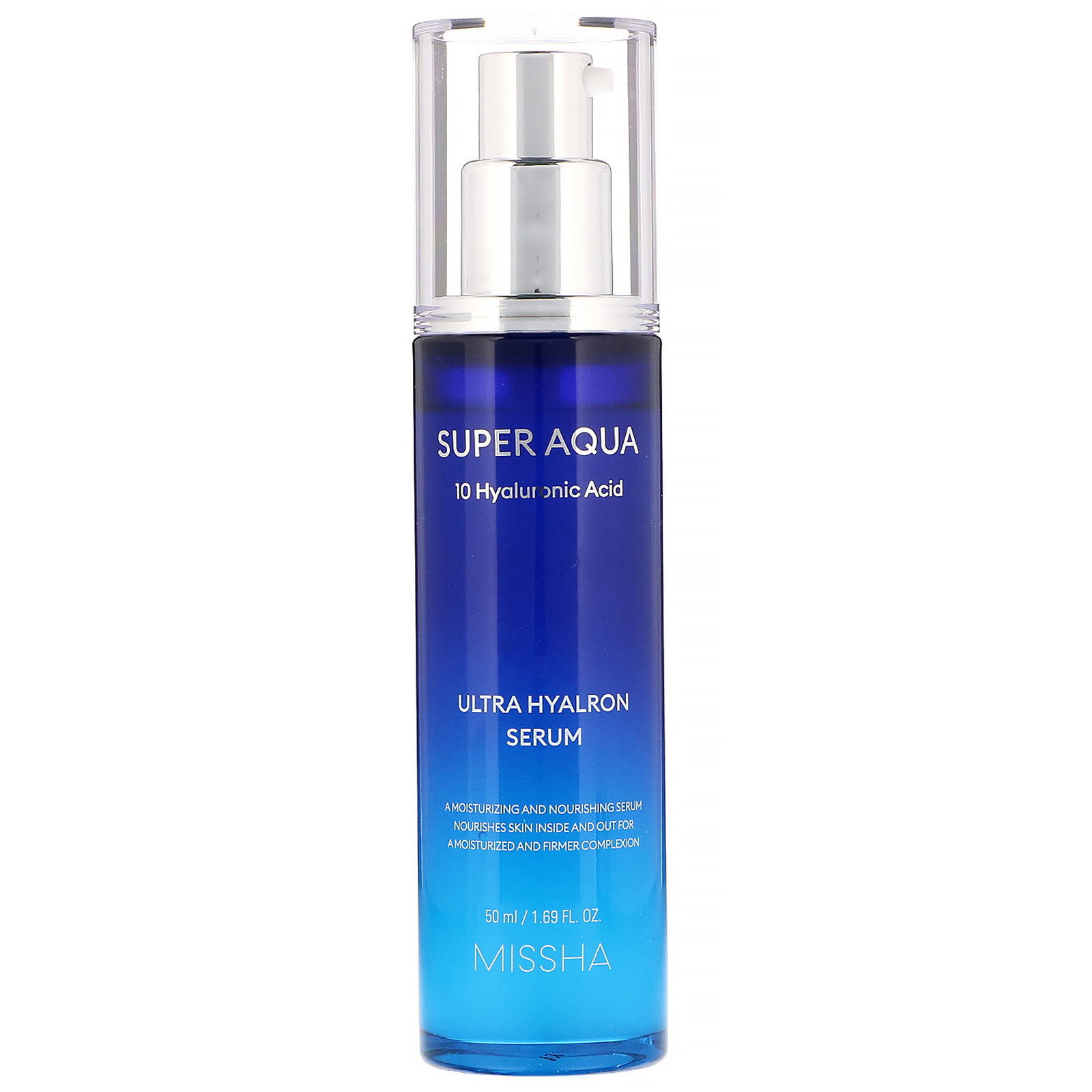 Comprar Missha, Super Aqua, Soro Ultra Hyalron, 1,69 fl oz (50 ml)