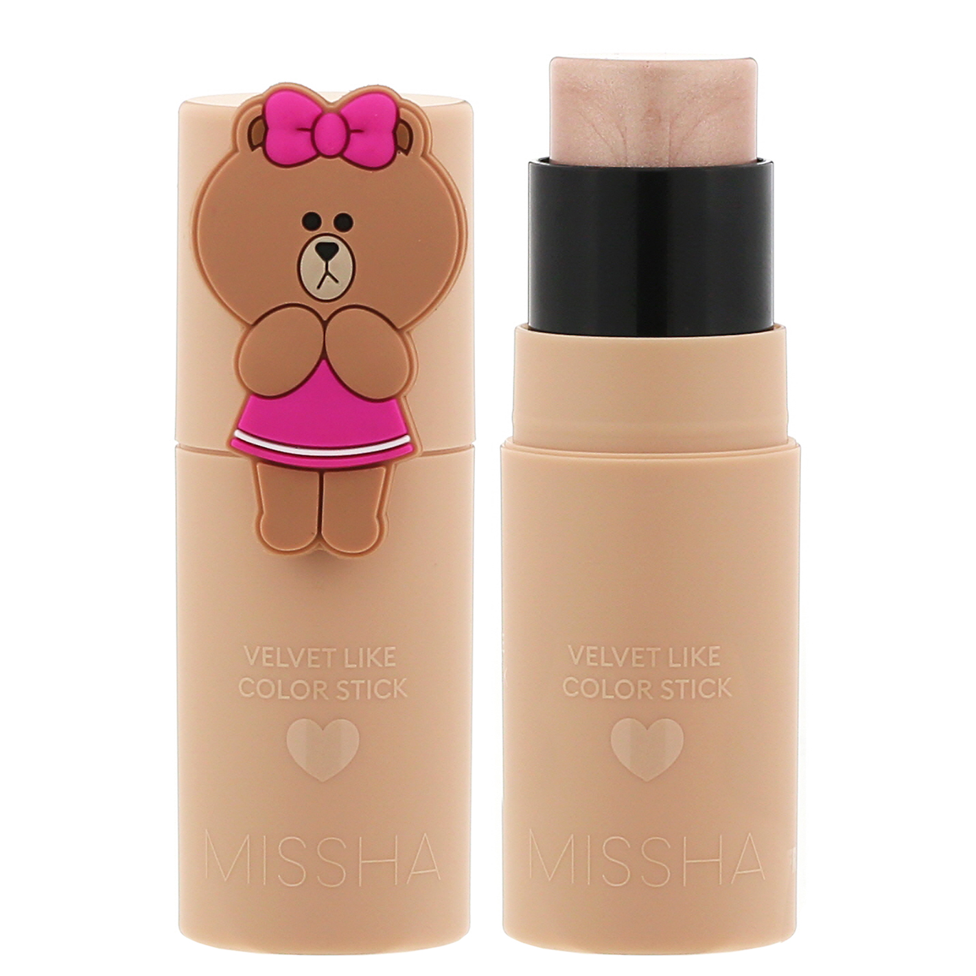 Comprar Missha, Line Friends Edition, Velvet Like Color Stick, Key Light, 0.24 oz (7 g)