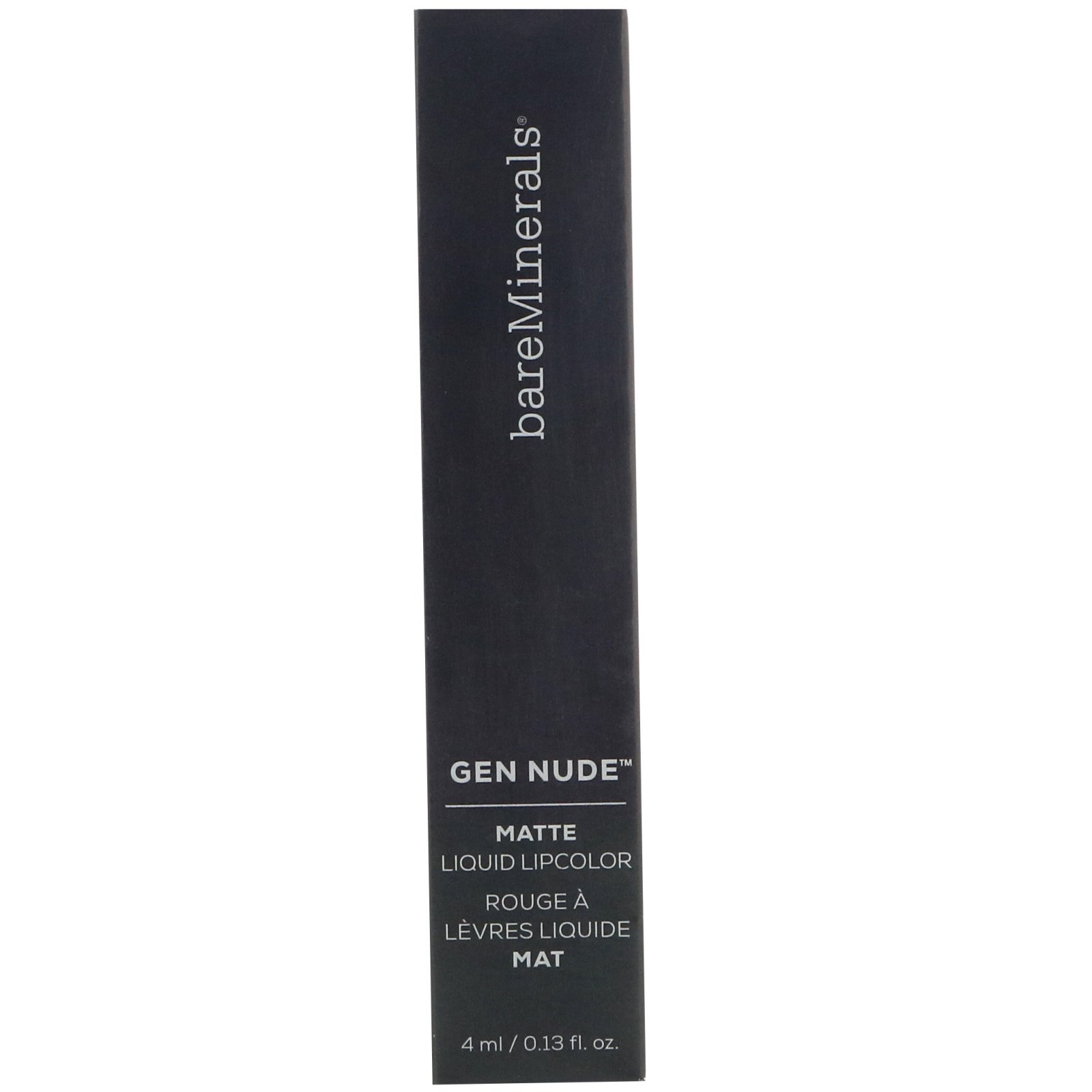 Comprar bareMinerals, Gen Nude, Matte Liquid Lipcolor, Swank, 0.13 fl oz (4 ml) - Imagem 2