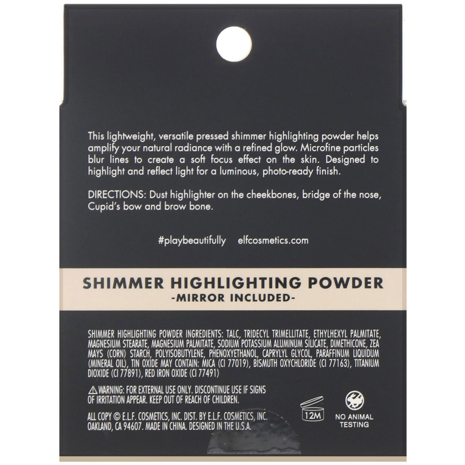 Comprar E.L.F., Pó iluminador brilhante, Pearl Glow, 8 g - Imagem 3