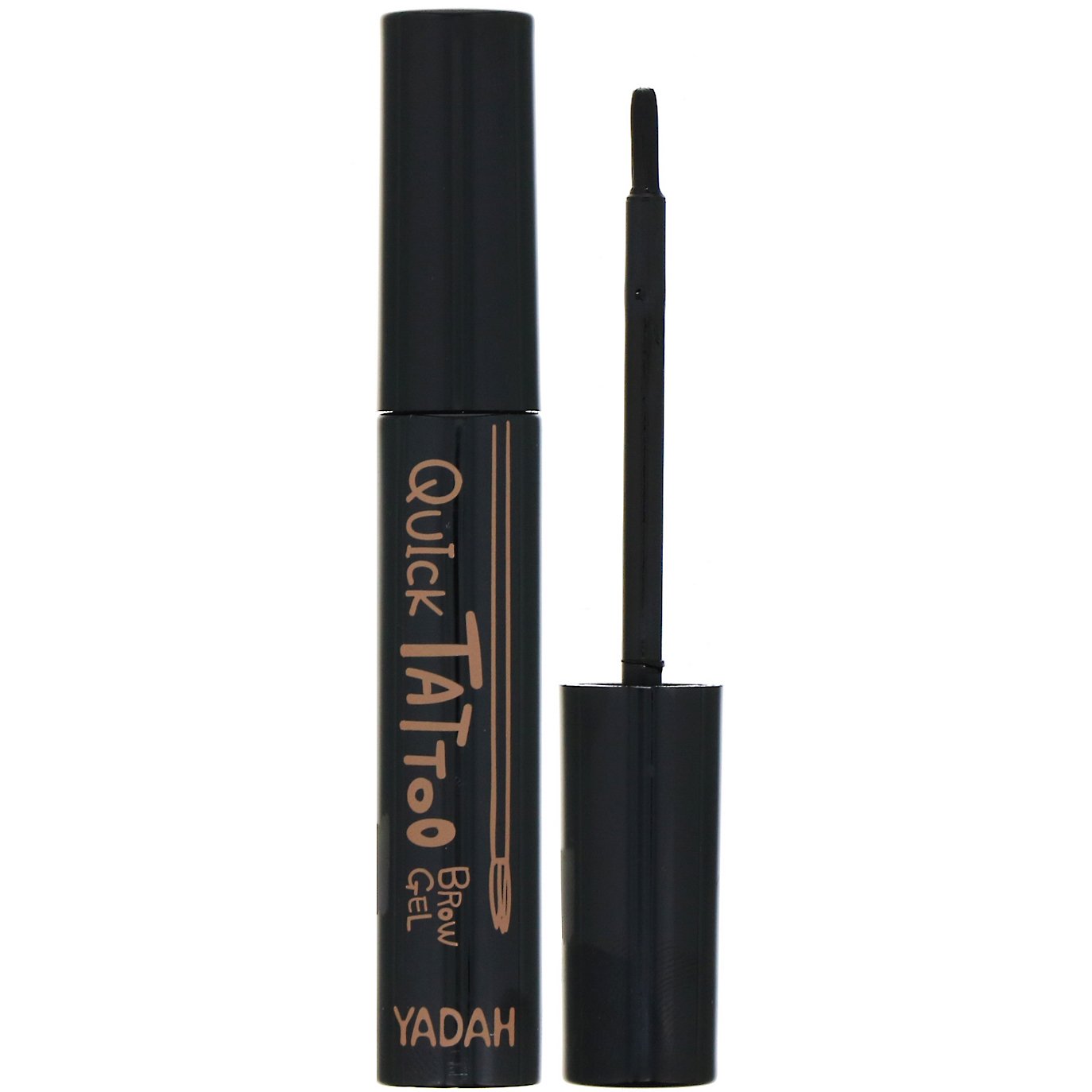 Comprar Yadah, Quick Tattoo Brow Gel, 01 Natural Brown, 0.27 fl oz (8 ml)