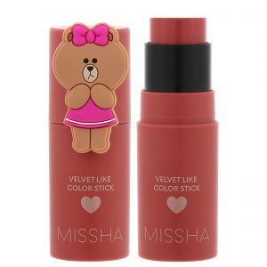 Comprar Missha, Edição Line Friends, Velvet Like Color Stick, Mystery Rose, 7 g (0,24 oz)