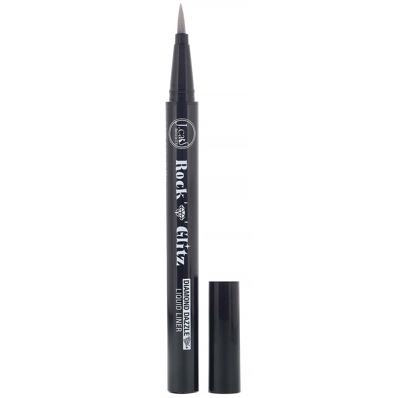 Comprar J.Cat Beauty, Rock n Glitz, delineador líquido Diamond Dazzle, RG107 Pop platina, 0,85 g