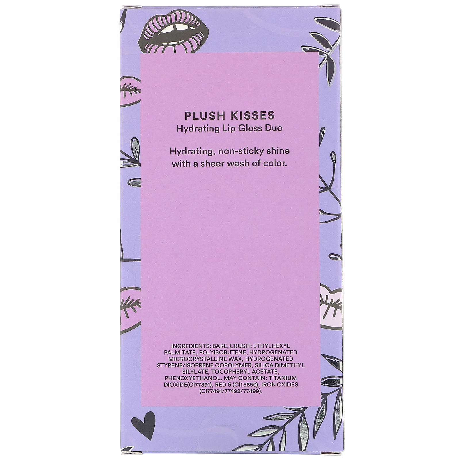 Comprar Julep, Plush Kisses, Duo de brilho labial hidratante, 4 ml - Imagem 3
