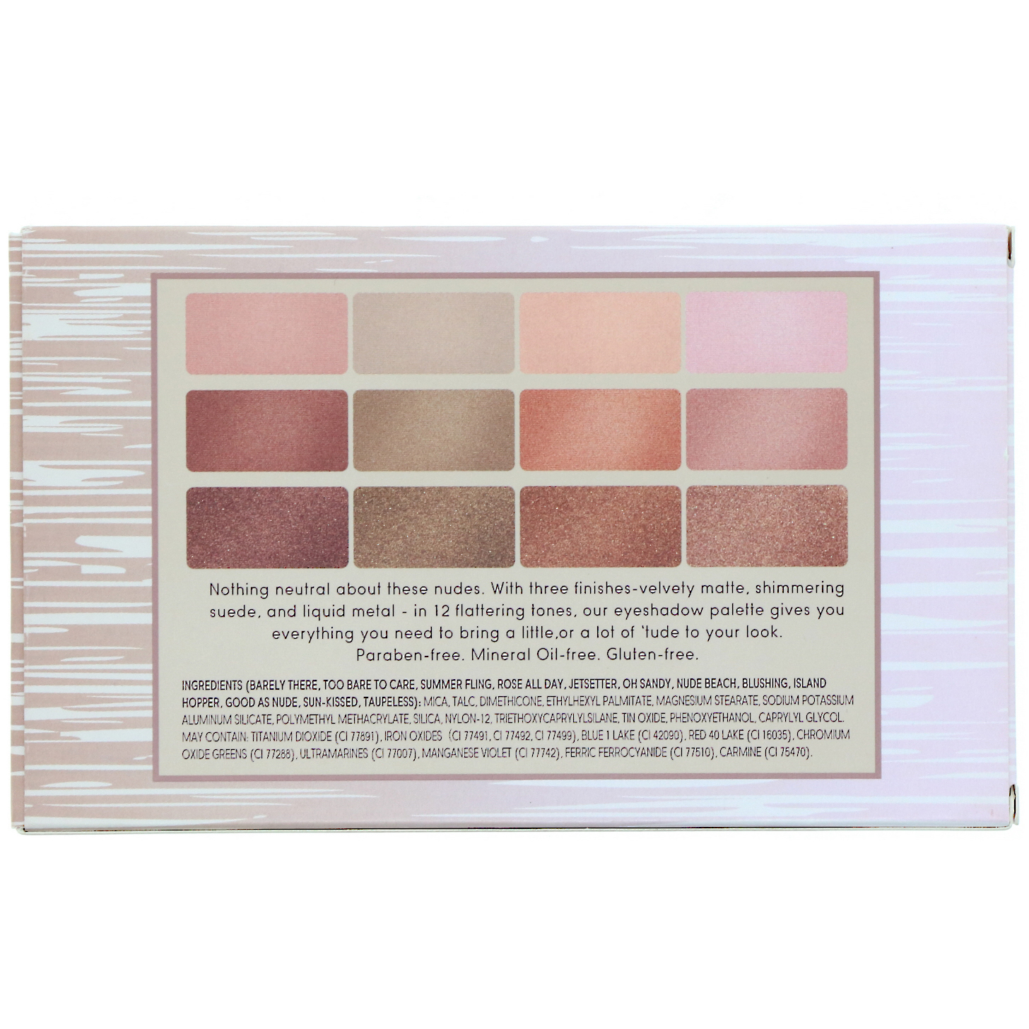 Comprar Laura Geller, Nude Attitude, Paleta de sombras para vários acabamentos, 12 sombras - Imagem 3