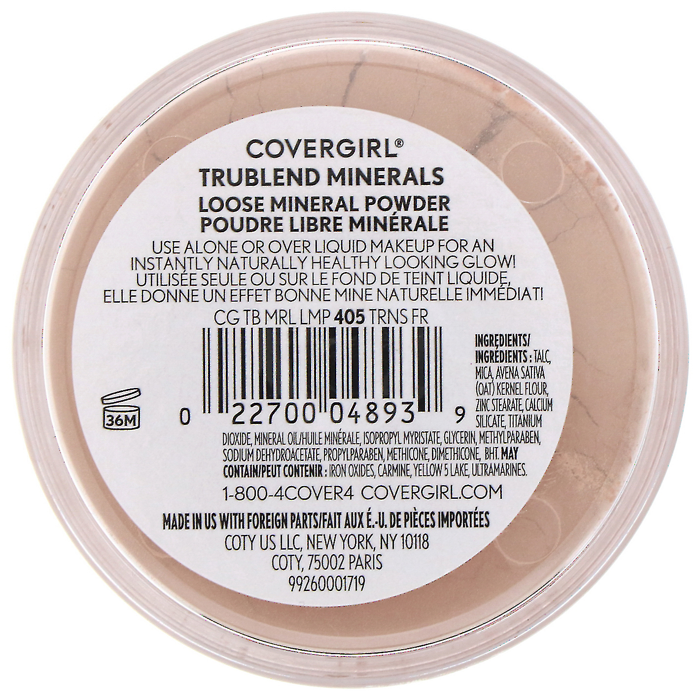 Comprar Covergirl, Trublend, Pó mineral solto, 405 Claro, 18 g - Imagem 3