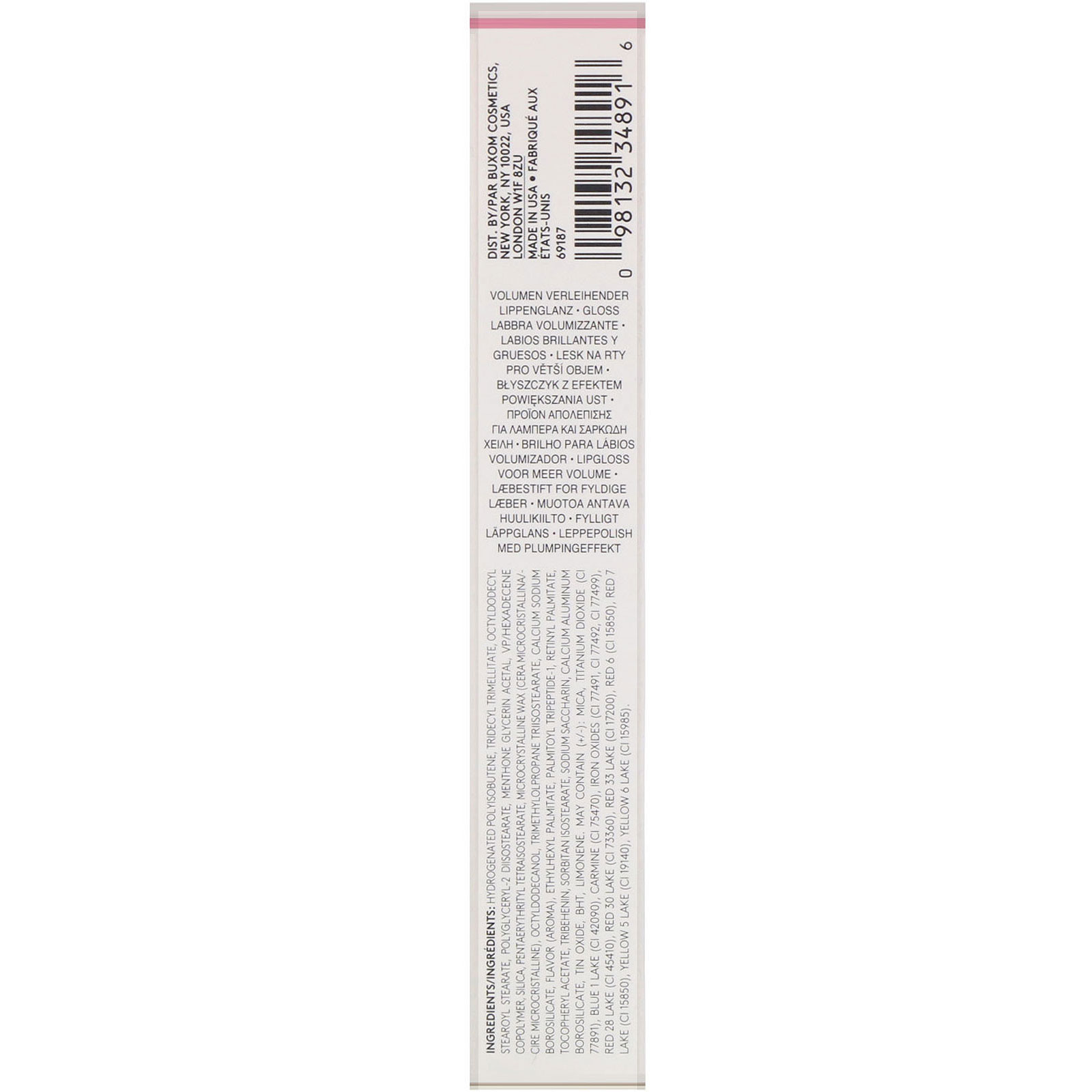 Comprar Buxom, Full-On, Plumping Lip Polish, Kimberly, 0.15 fl oz (4.4 ml) - Imagem 3