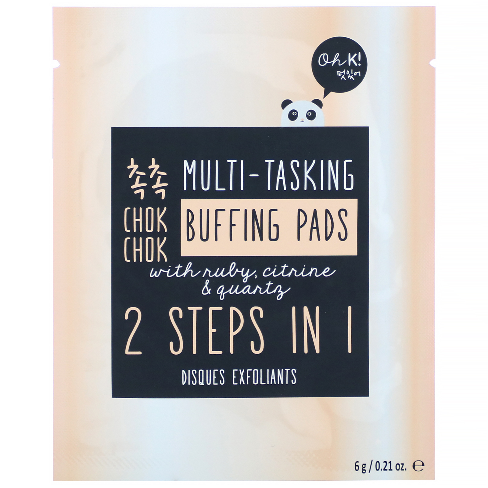 Comprar Oh K!, Chok Chok, Multi-Tasking Buffing Pads, 12 Pads, 0.21 oz (6 g) Each