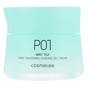 Comprar Cosmetea, Chá de menta, Creme em Gel Refrescante para Poros, 1,76 oz (50 g)