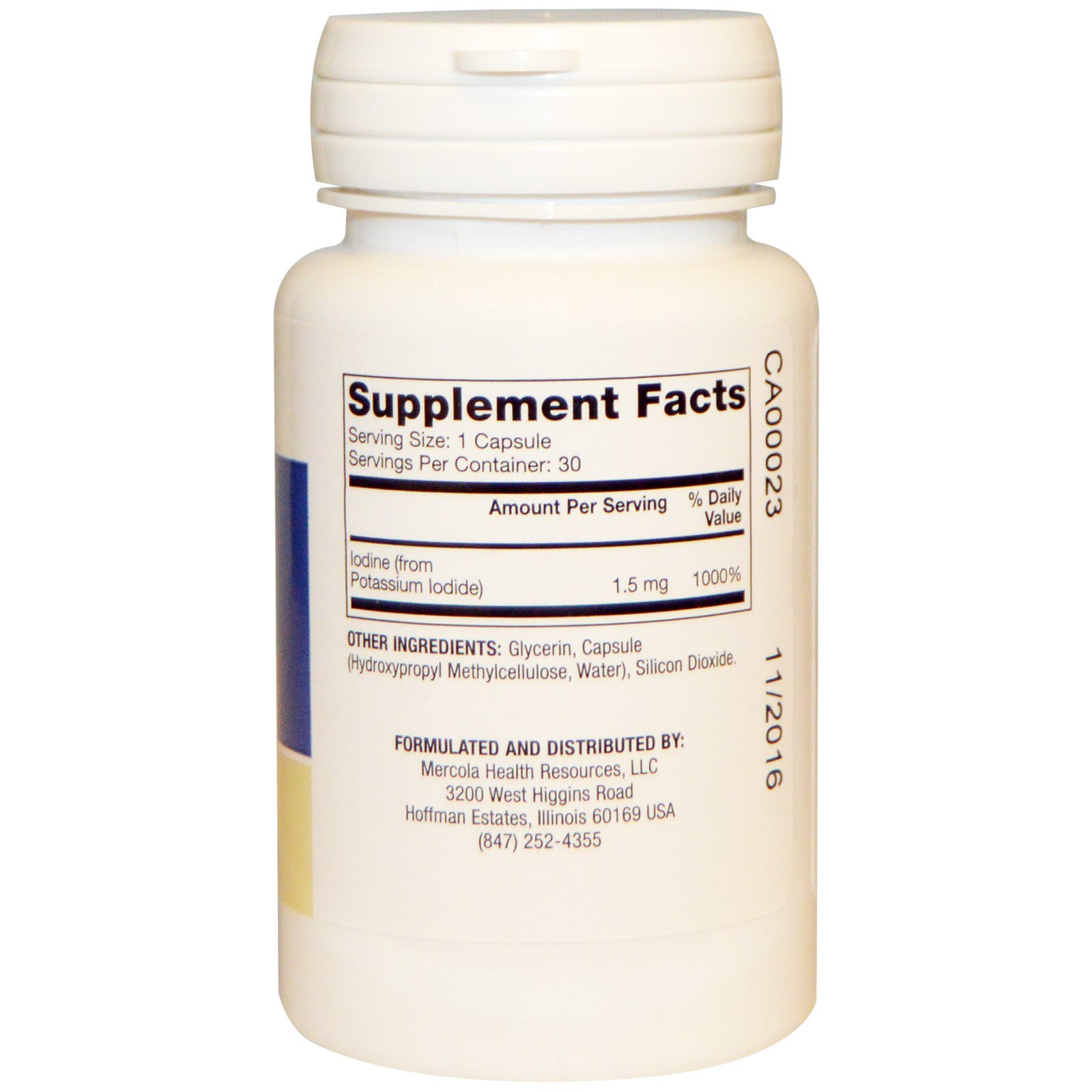 Comprar Dr. Mercola, Iodine, 1.5 mg, 30 Capsules - Imagem 2