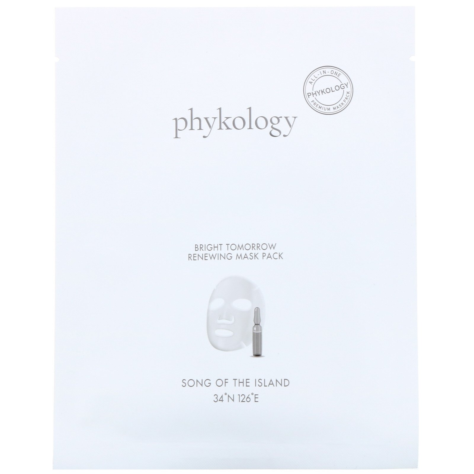 Comprar Phykology, Bright Tomorrow Renewing Mask Pack, 5 Sheets, 23 g Each - Imagem 3