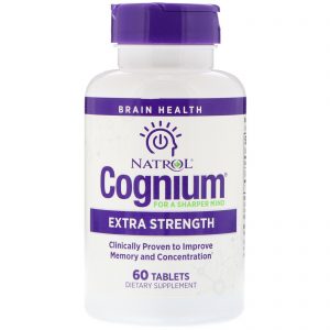 Comprar Natrol, Cognium, Força Extra, 200 mg, 60 Comprimidos