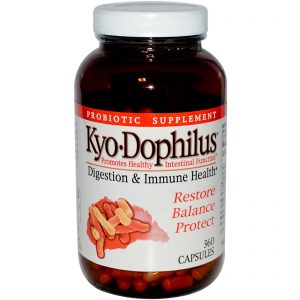 Comprar Kyolic, Kyo-Dophilus, 360 Cápsulas