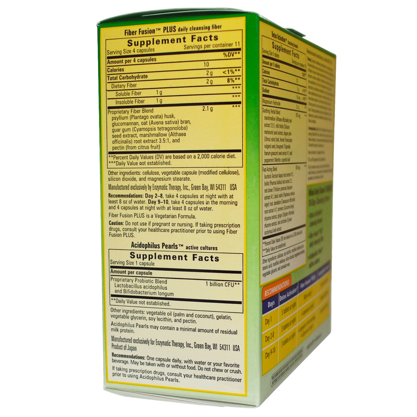 Comprar Enzymatic Therapy, Whole Body Cleanse, Sistema Completo de Purificação em 30 Dias, Programa de 3 Etapas - Imagem 2