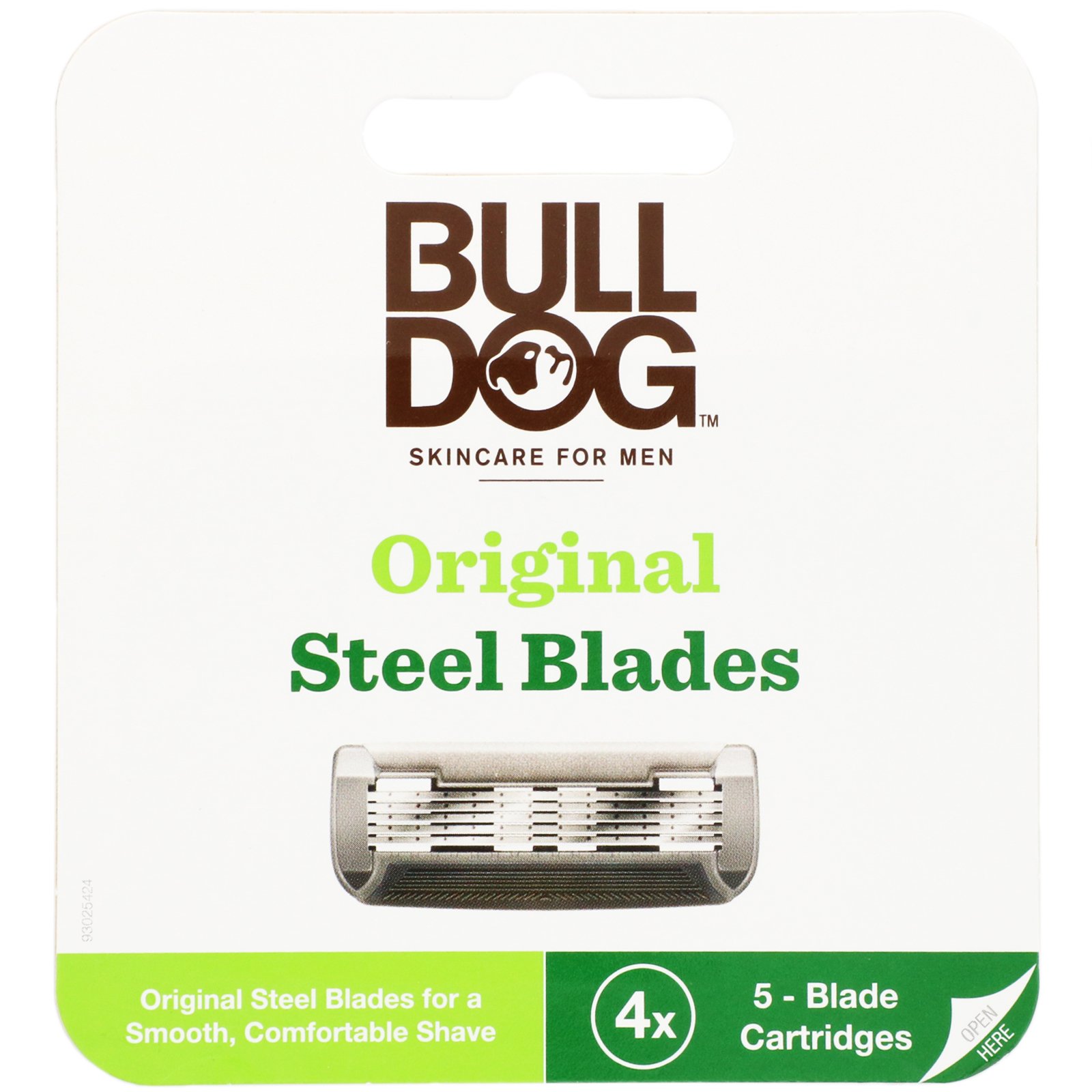 Comprar Bulldog Skincare For Men, Refil Original de Lâminas de Aço, Quatro Cartuchos de 5 Lâminas - Imagem 2