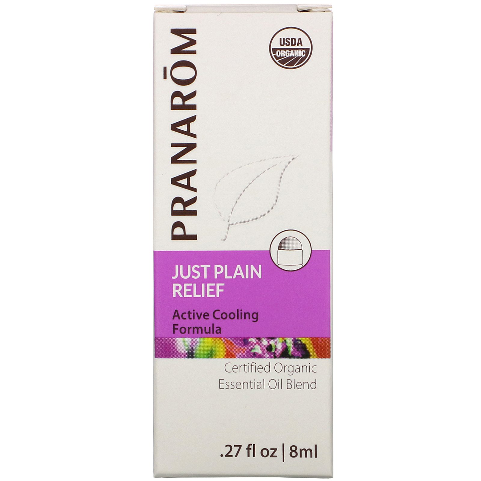 Comprar Pranarom, Essential Oil, Just Plain Relief, .27 fl oz (8 ml) - Imagem 2