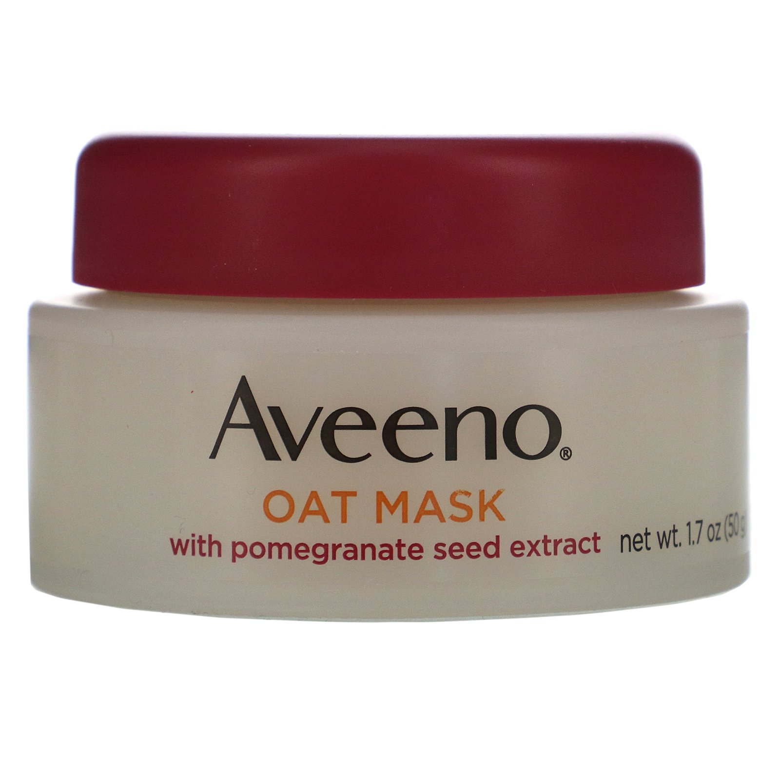 Comprar Aveeno, Oat Mask with Pomegranate Seed Extract, Glow, 1.7 oz (50 g)