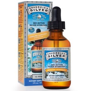 Comprar Sovereign Silver, Bio-Active Silver Hydrosol Dropper-Top, 10 ppm, 59 ml (2 fl oz)