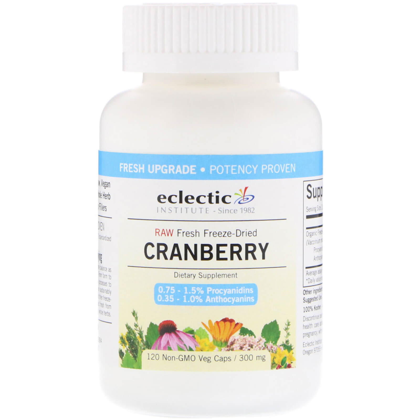 Comprar Eclectic Institute, Oxicoco, 300 mg, 120 Cápsulas Vegetarianas