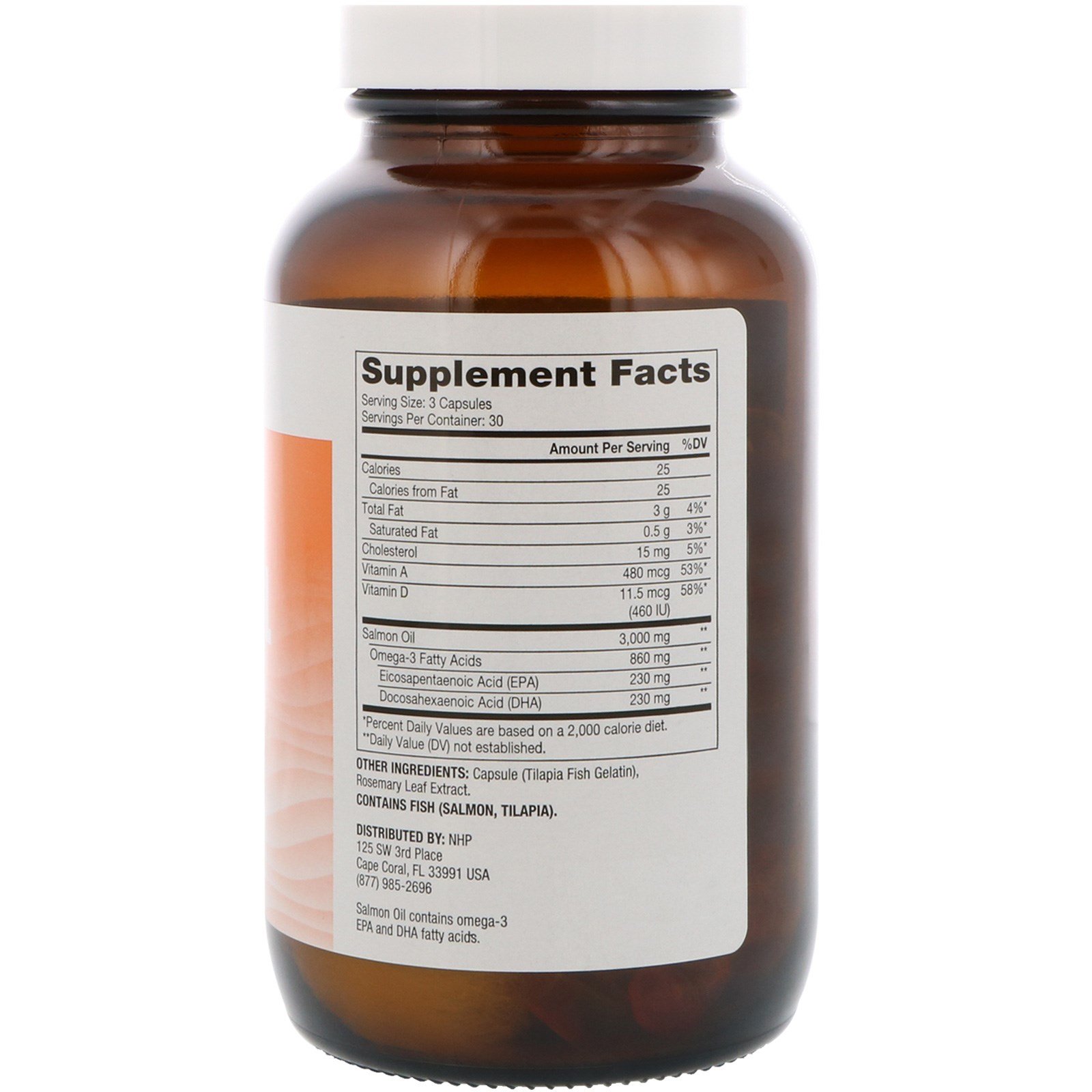 Comprar Dr. Mercola, Óleo de Salmão de Pesca Selvagem, 90 cápsulas - Imagem 2