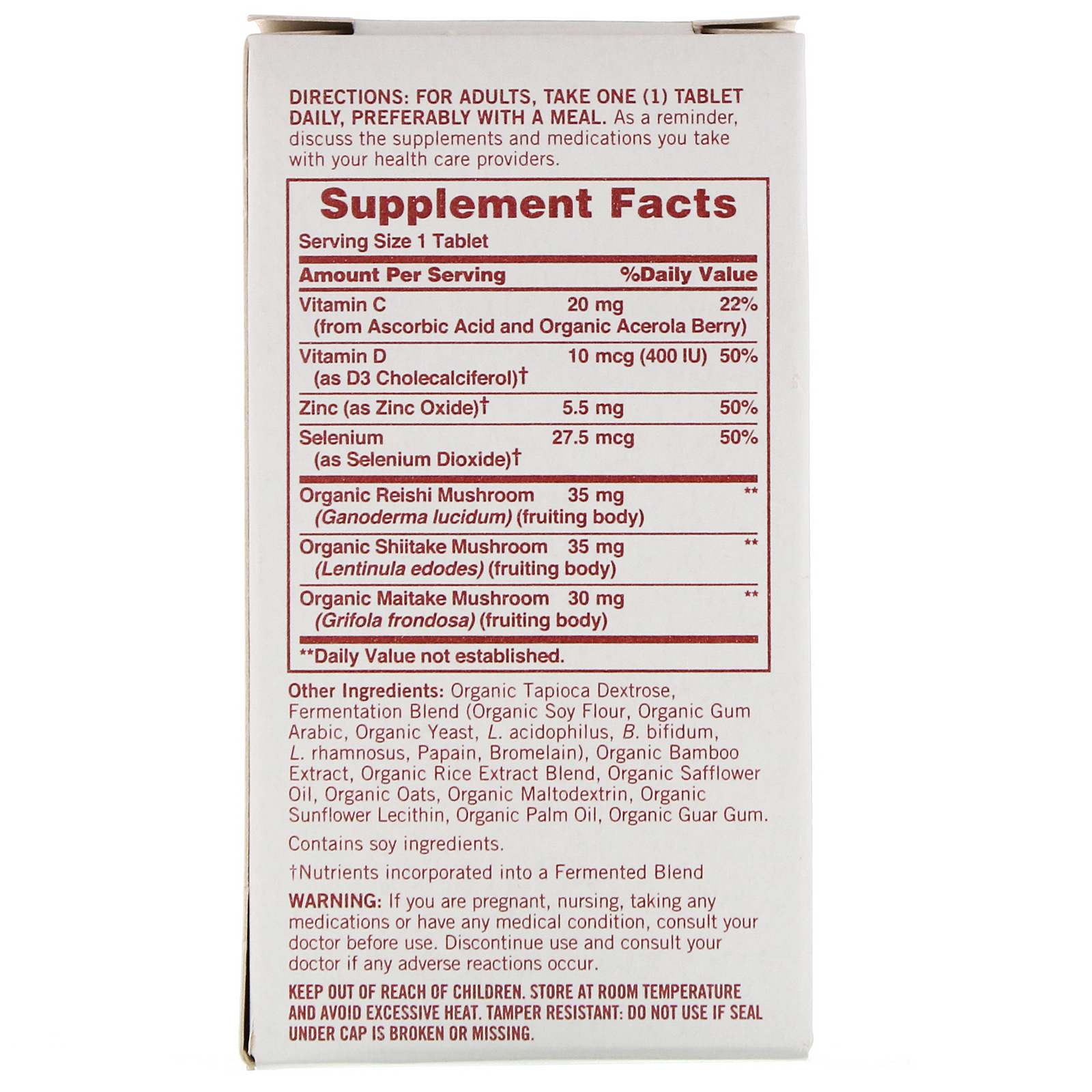 Comprar Sundown Organics, Respond Complexo Imunológico, 30 Comprimidos - Imagem 2