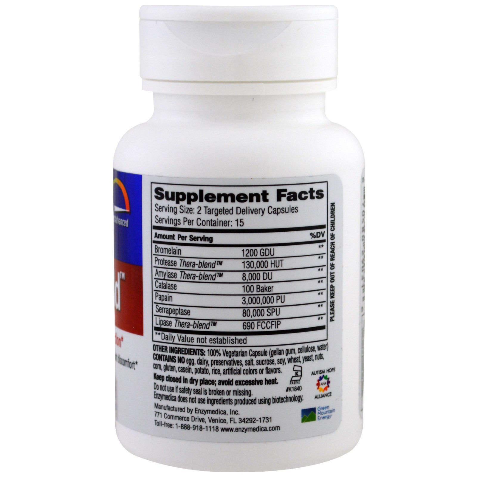 Comprar Enzymedica, Repair Gold, 30 Cápsulas - Imagem 2