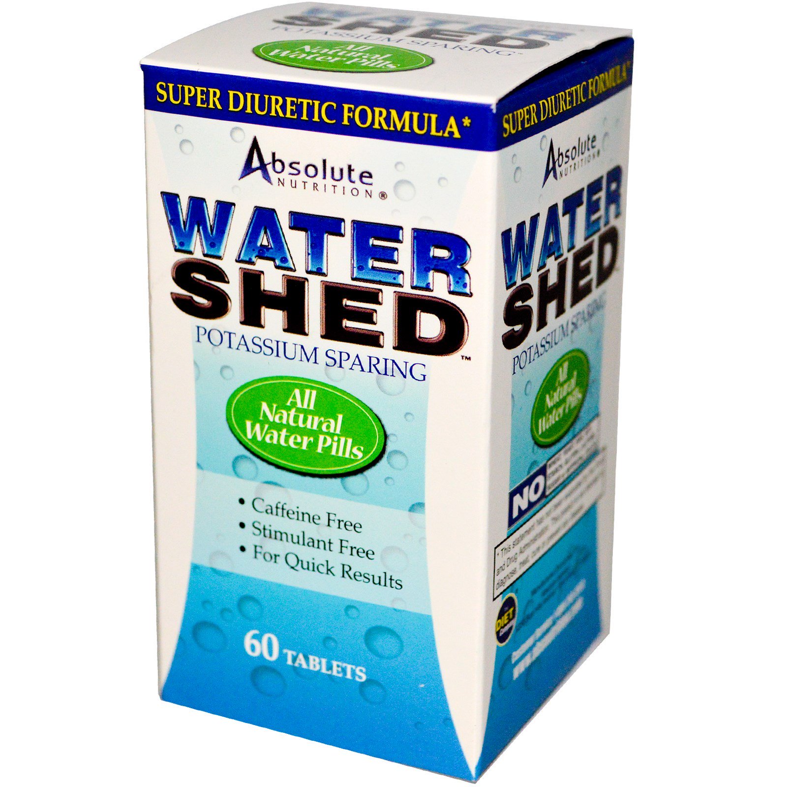 Comprar Absolute Nutrition, Watershed, 60 comprimidos