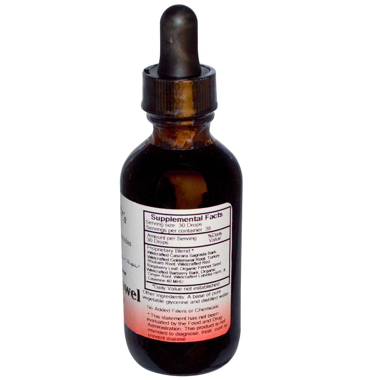 Comprar Christopher's Original Formulas, Fórmula do intestino inferior, 2 fl oz (59 ml) - Imagem 2