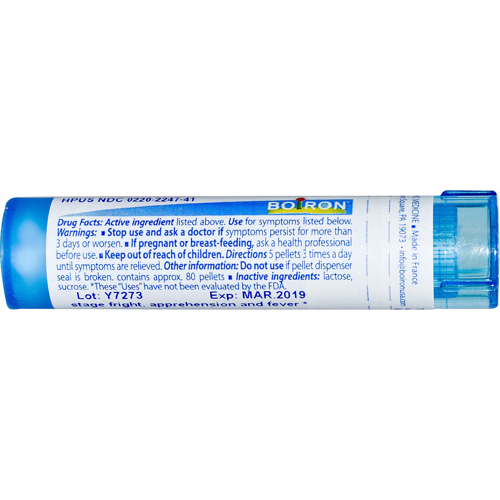 Comprar Boiron, Single Remedies, Gelsemium Sempervirens, 30C, Aprox. 80 Pellets - Imagem 2