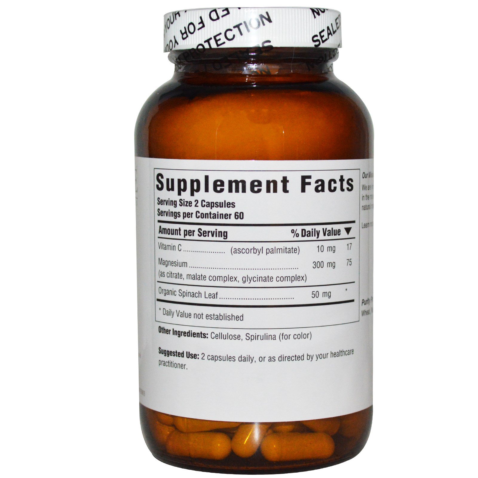 Comprar Innate Response Formulas, Magnésio 300, 120 Cápsulas - Imagem 2