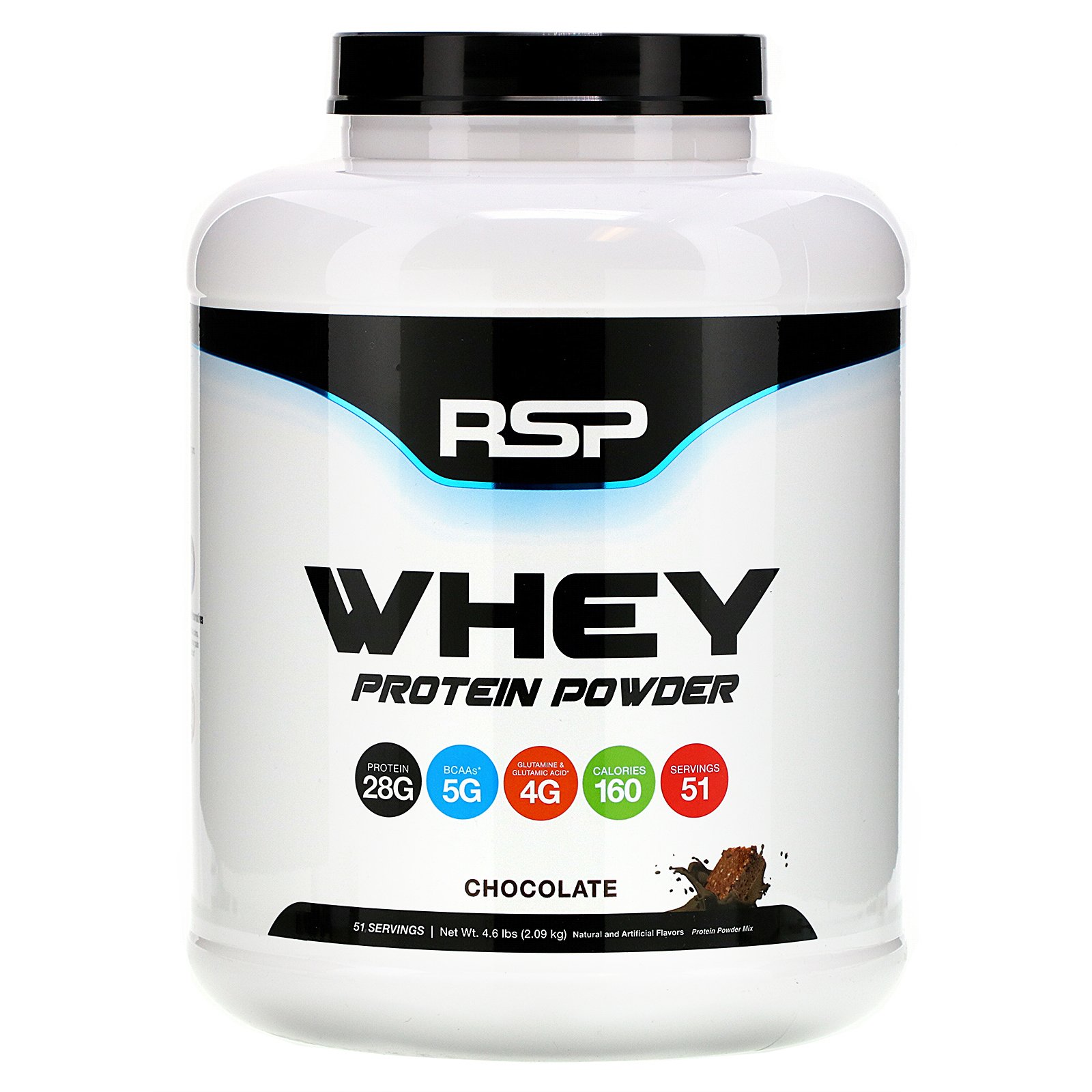 Comprar RSP Nutrition, Whey Protein em Pó, Chocolate, 2,09 kg (4,6 lb)