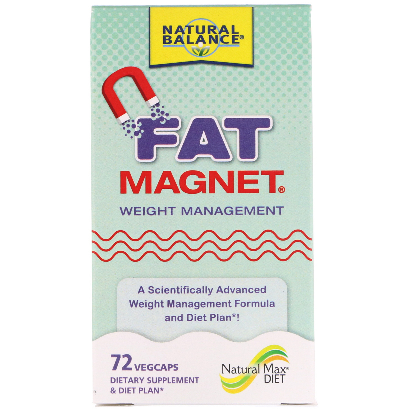Comprar Natural Balance, Imã de Gordura, gerenciamento do peso, 72 cápsulas vegetais