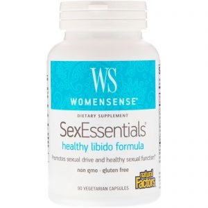 Comprar Natural Factors, WomenSense, SexEssentials, Fórmula para Libido Saudável, 90 Cápsulas Vegetarianas