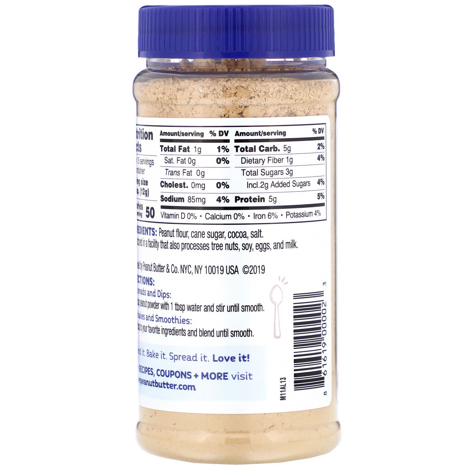Comprar Peanut Butter & Co., Peanut Powder, 6.5 oz (184 g) - Imagem 3