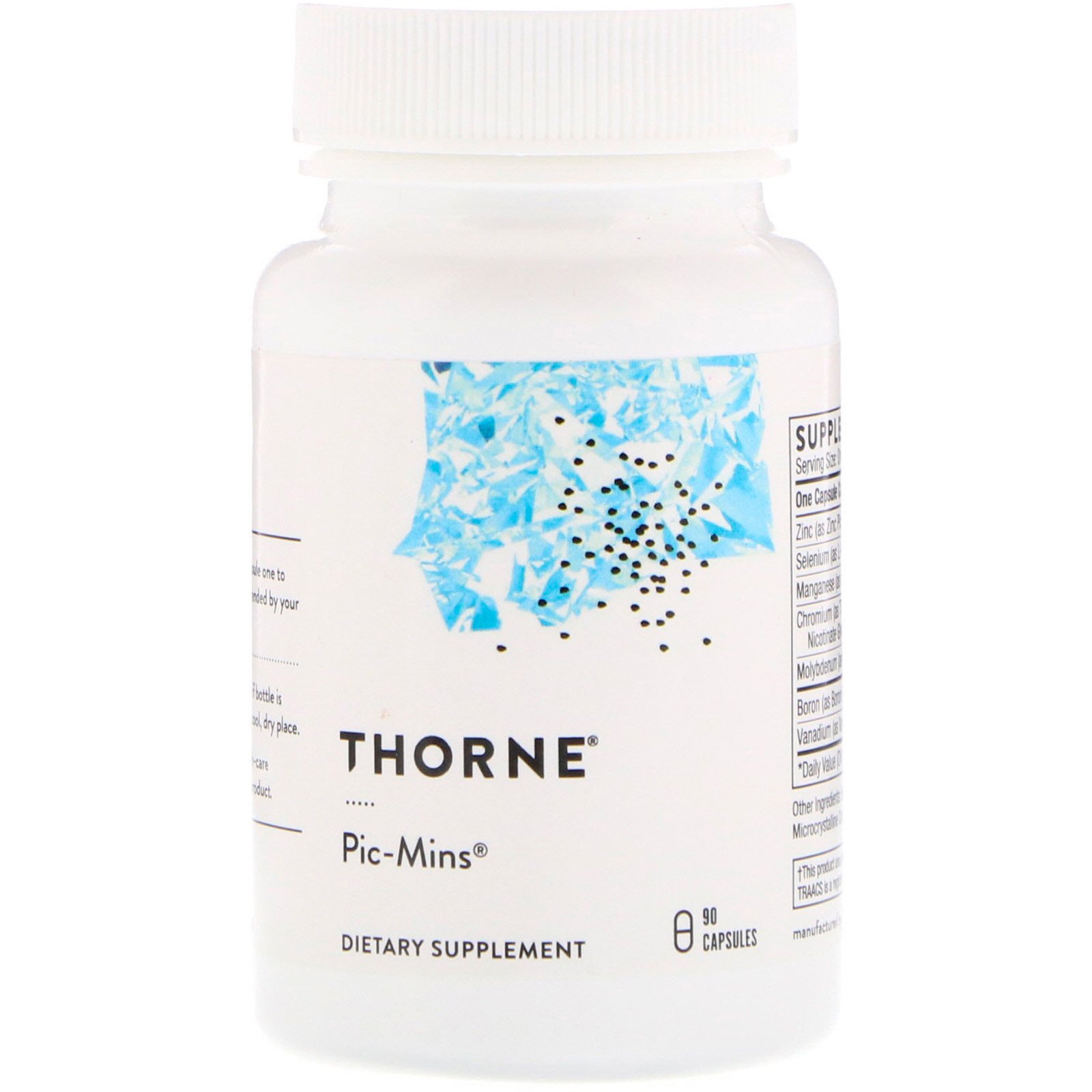 Comprar Thorne Research, Pic-Mins, 90 Cápsulas