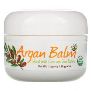 Comprar Sierra Bees, Bálsamo de Argan com Cacau e Manteiga de Karité, 1 oz (28 g)