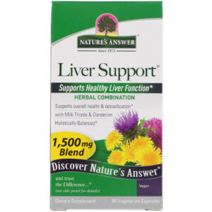 Comprar Nature's Answer, Apoio ao Fígado, 1.500 mg, 90 Cápsulas Vegetarianas