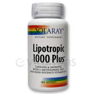Comprar Solaray, Lipotropic 1000 Plus™ - 100 Cápsulas