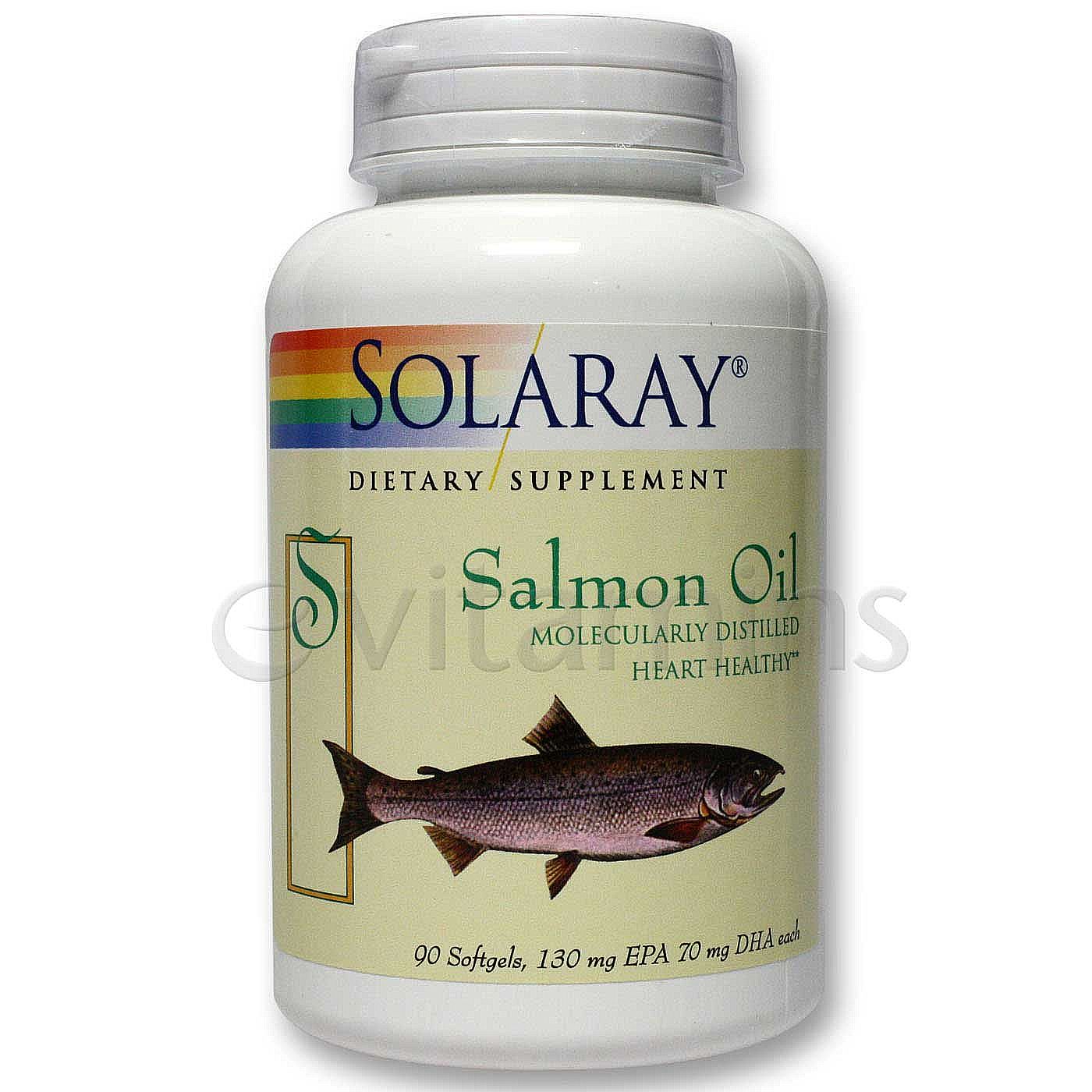Comprar Solaray Óleo de Salmão 90 Géis
