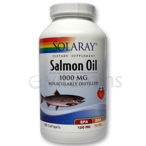 Comprar Solaray, Óleo de Salmão - 180 Cápsulas em Gel