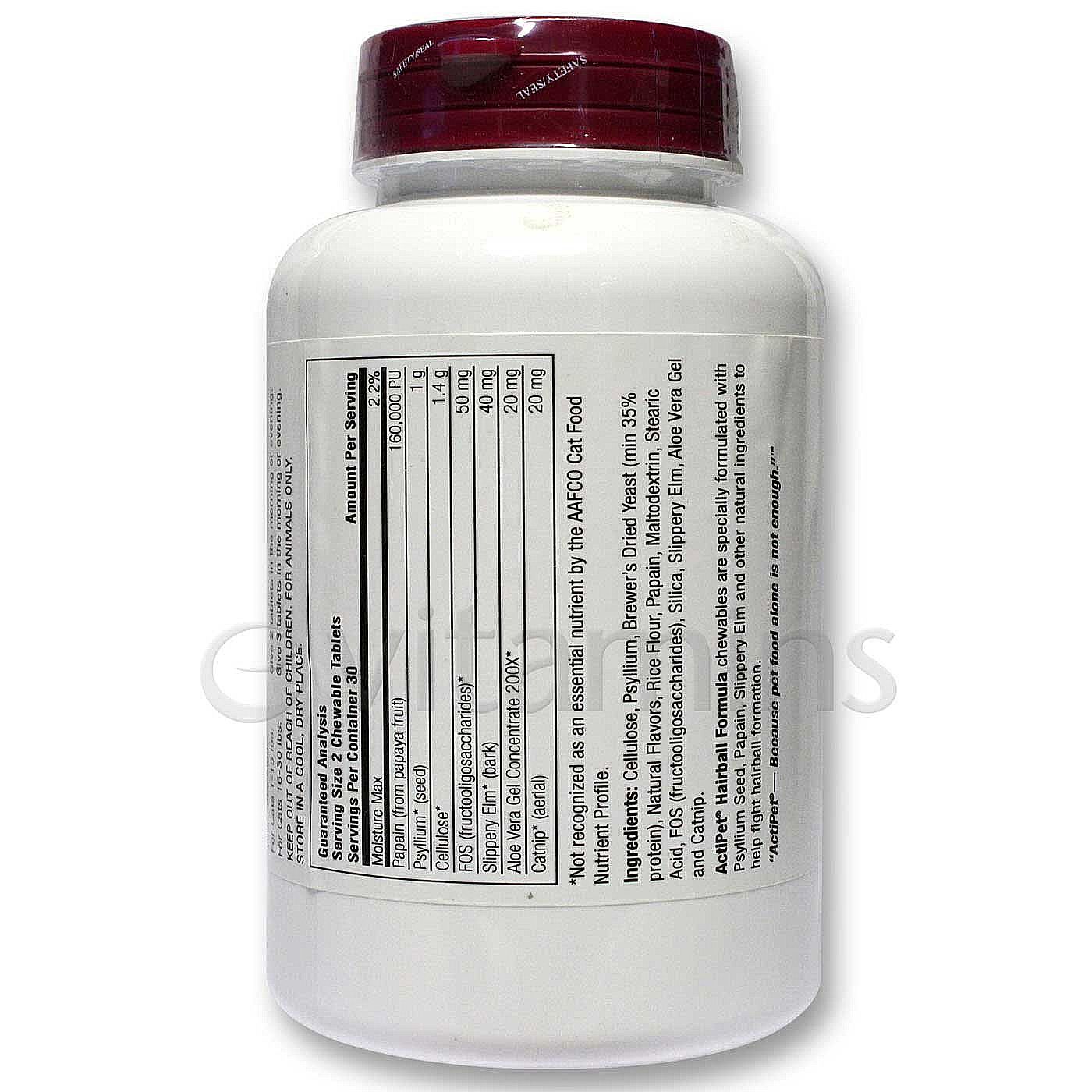 Comprar ActiPet Hairball Frango Fórmula Tuna 60 Tabletes - Imagem 3