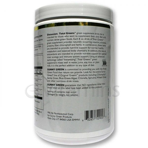 Comprar Sunny Green Total de Greens Mistura de bebida Berry 9,4 onças - Imagem 4