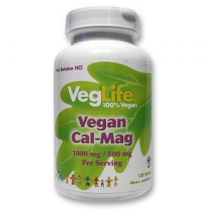 Comprar VegLife Vegano Cal-Mag 120 Tabletes
